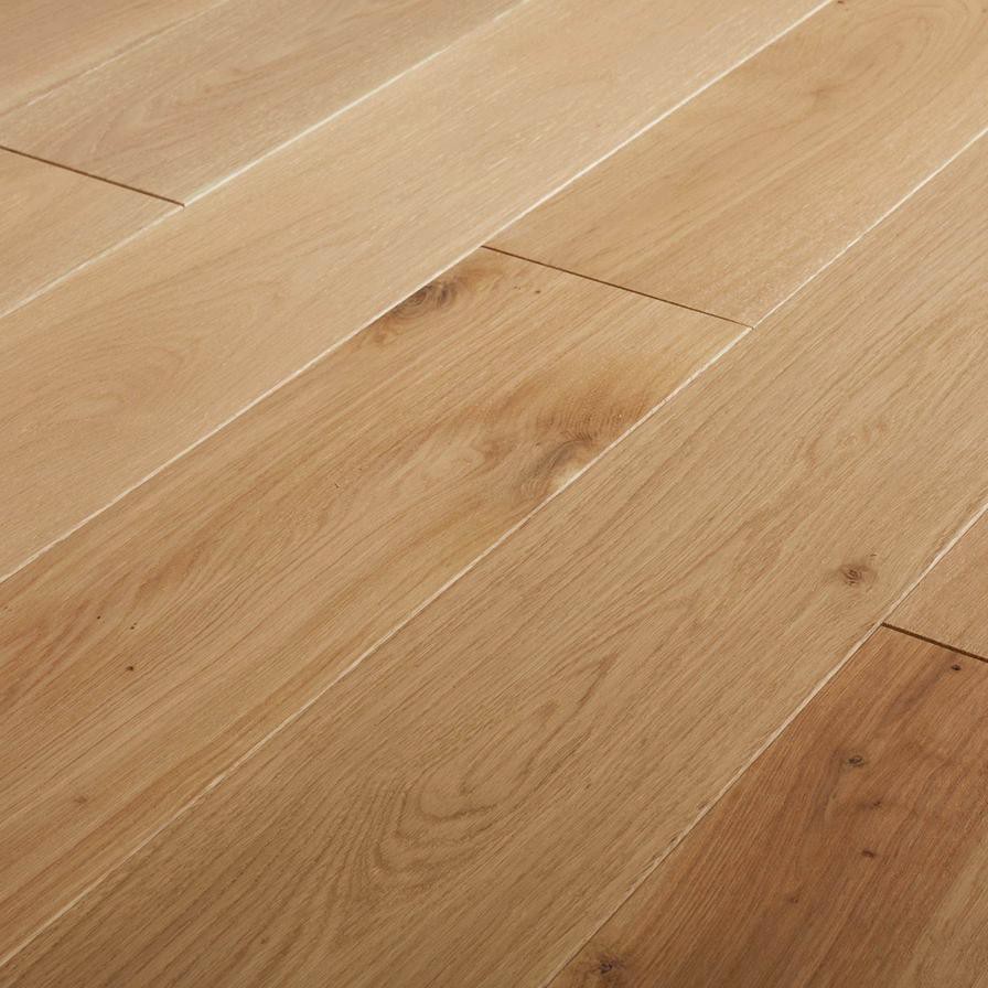 GoodHome Lulea Matt Oak Solid Wood Flooring Pack (1200 x 150 x 15 mm, 13 Pc.)