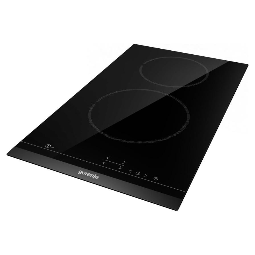 Gorenje Built-In 2 Zones Ceramic Hob, ECT321BCSC (30 x 5.1 x 52 cm)