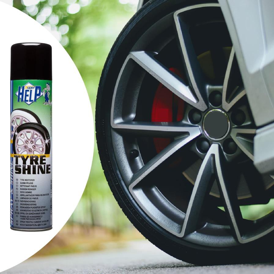 Super Help Tyre Shine Spray (400 ml)