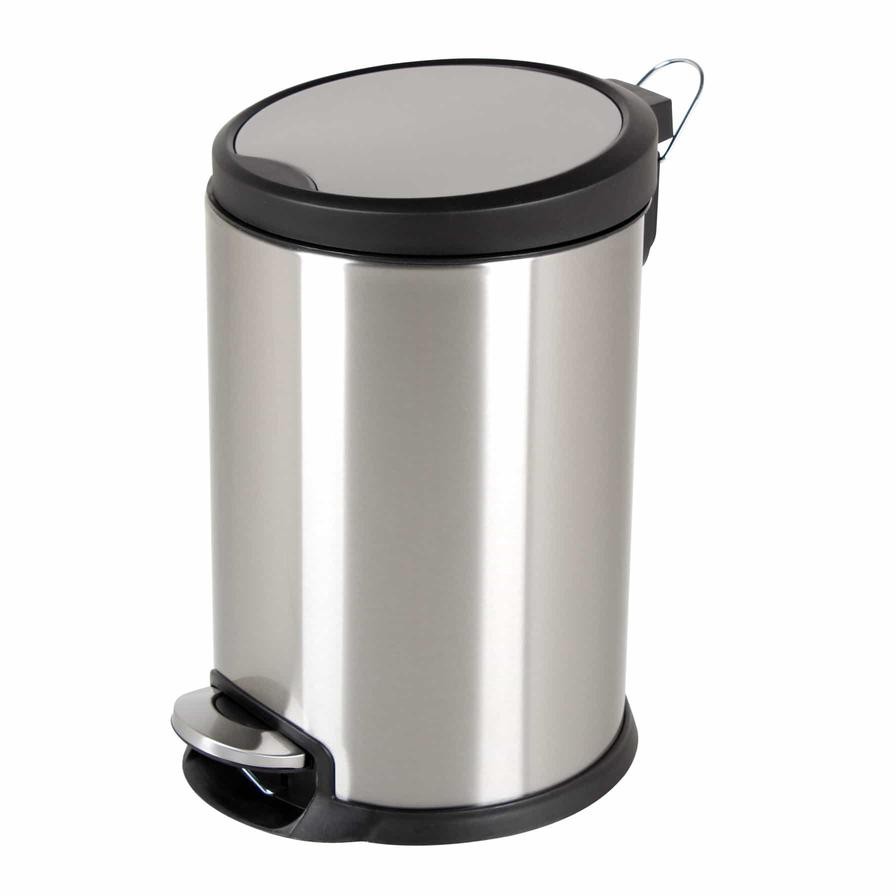 Orchid Stainless Steel Pedal Dustbin (12 L, 23.8 x 36.9 x 36.1 cm)