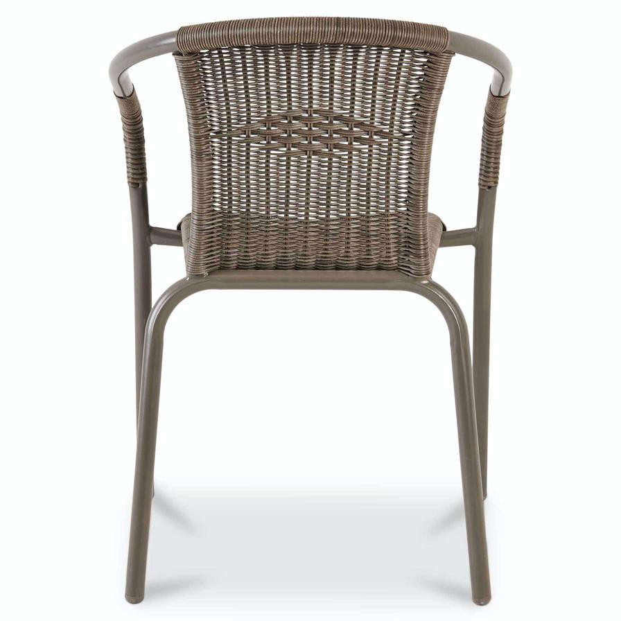 Bari Steel Armchair GoodHome (580 x 500 x 760 mm)