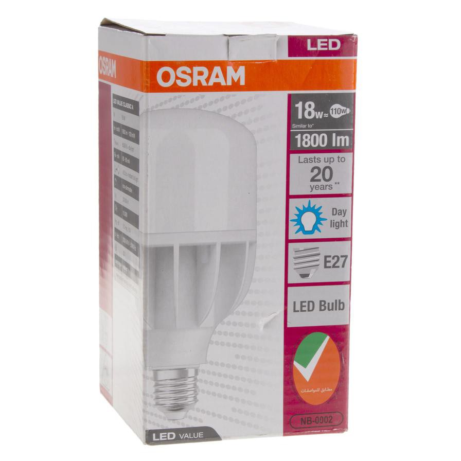 Osram E27 LED Bulb (18 W, Daylight)