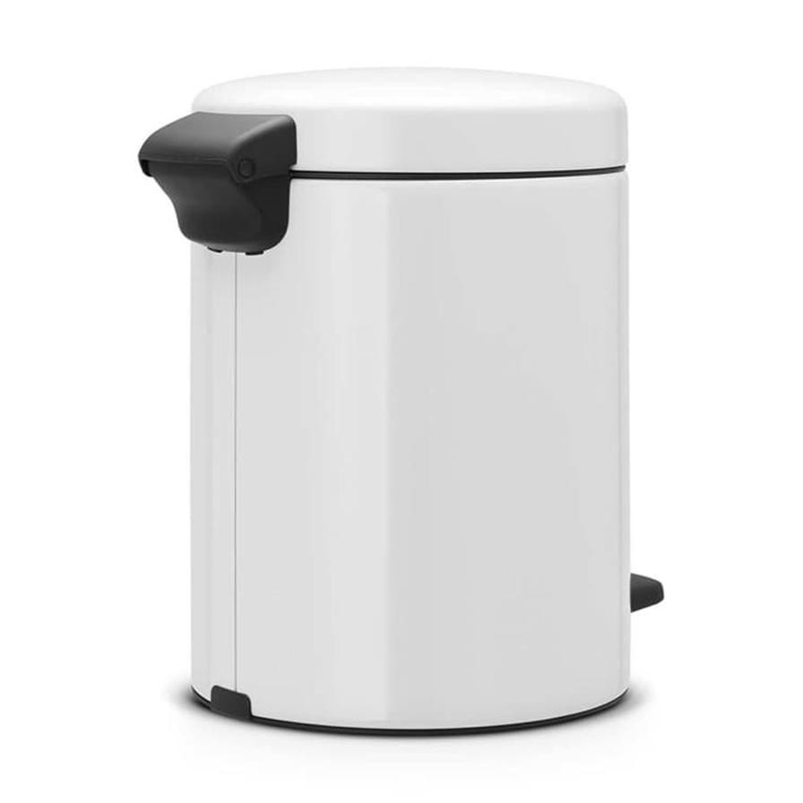 Brabantia NewIcon Pedal Bin (20.5 x 29.1 cm, 5 L, White)