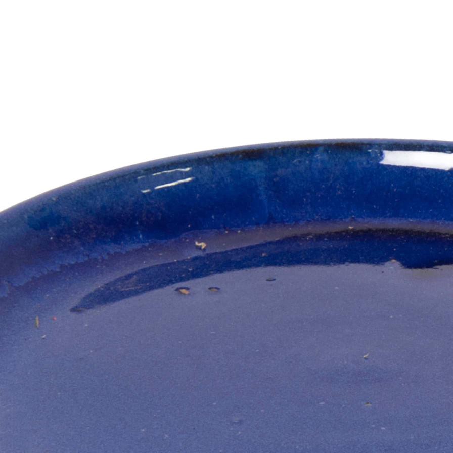 Glazed Terracotta Plant Saucer Generic (29 x 29 x 3 cm, Large)