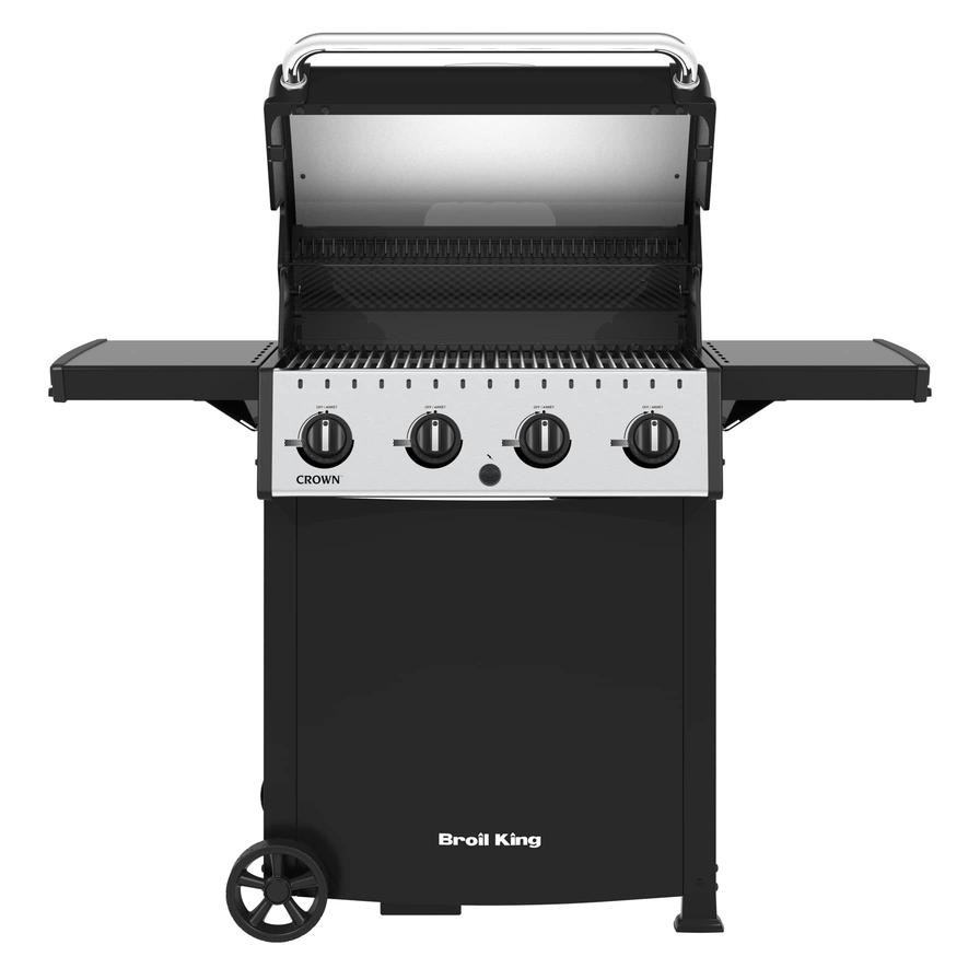 Broil King Crown Cart Classic 410 4-Burner Gas Grill W/Warming Rack