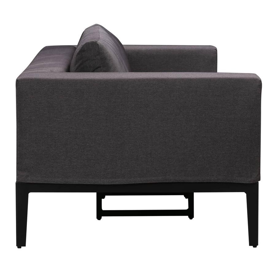 Aruba Deluxe 3-Seater Aluminium Sofa W/Cushion Generic, (250 x 100 x 72 cm)