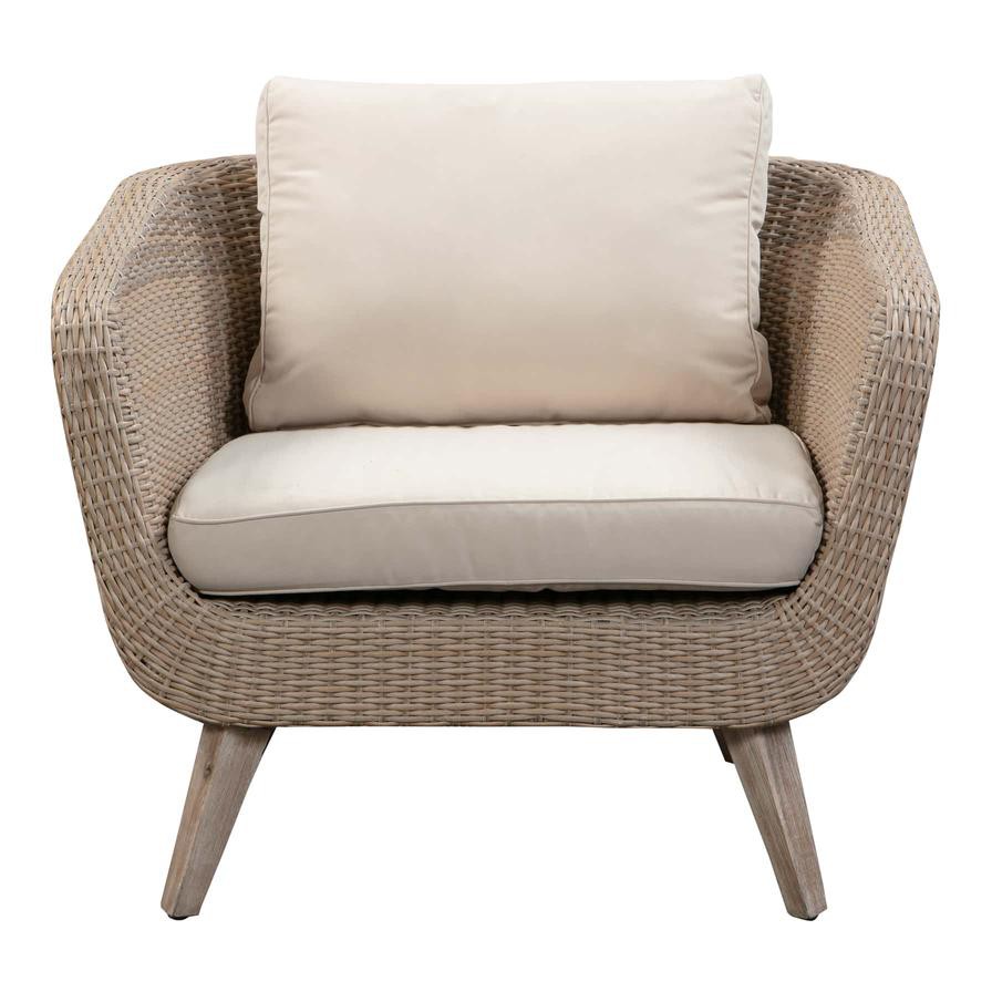 1 Seater Aarhus Wicker Sofa Generic, VTB-463005/1S (2 Pc.)