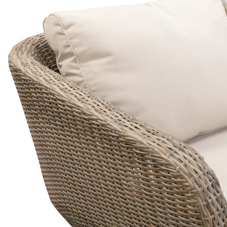 2 Seater Aarhus Wicker Sofa Generic, VTB-463005/2S (150 x 83 x 74 cm)