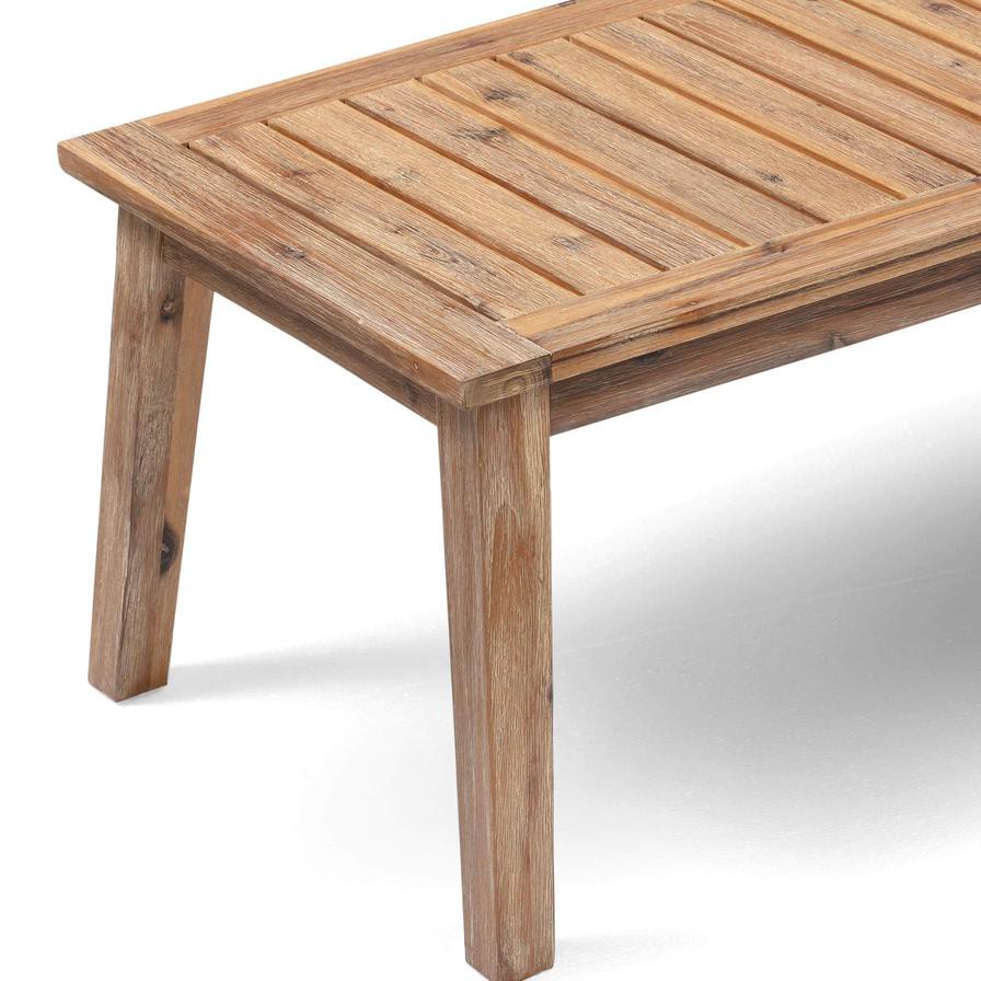 Florida Acacia Wood Coffee Table  Generic (100 x 50 x 39 cm)