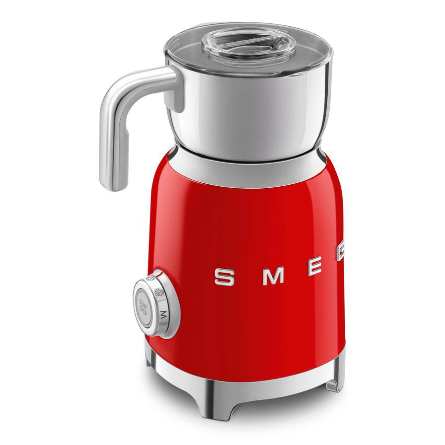 SMEG 50s Retro Style Milk Frother, MFF01RDUK (500 W)