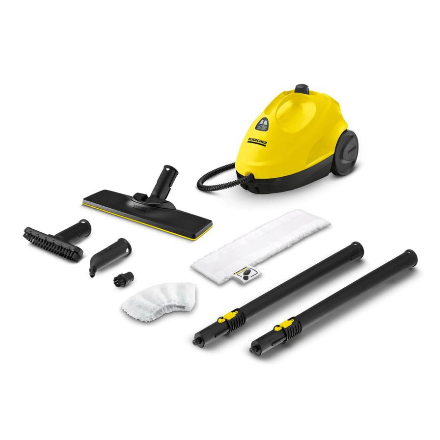 Karcher K2 Universal Edition High Pressure Washer (110 Bars) + Karcher SC 2 EasyFix Steam Cleaner