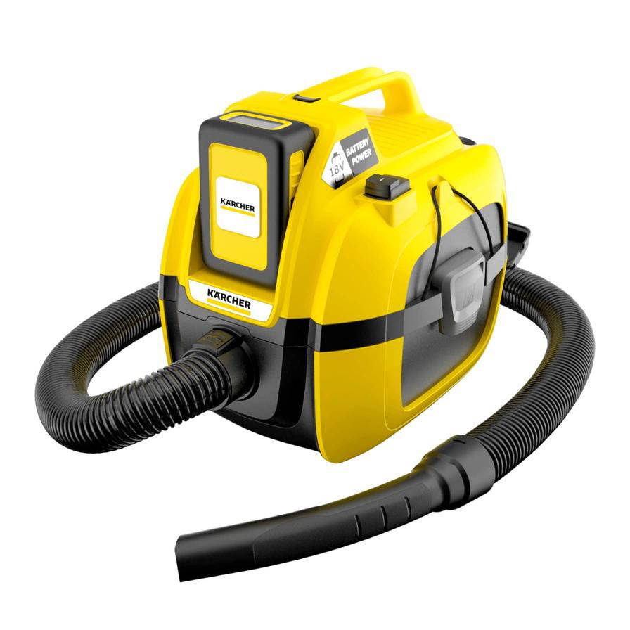 Karcher WD1 Compact Vacuum Cleaner + Battery + Charger