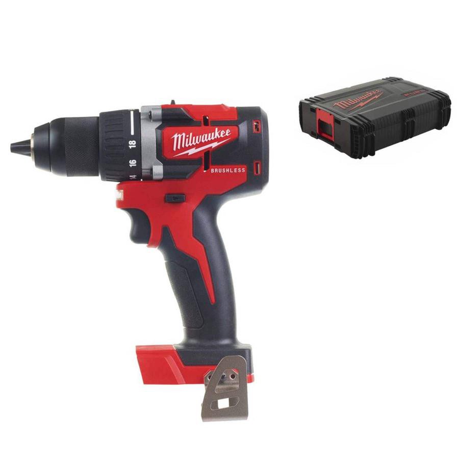 Milwaukee Cordless Brushless Compact Drill Driver (18 V)