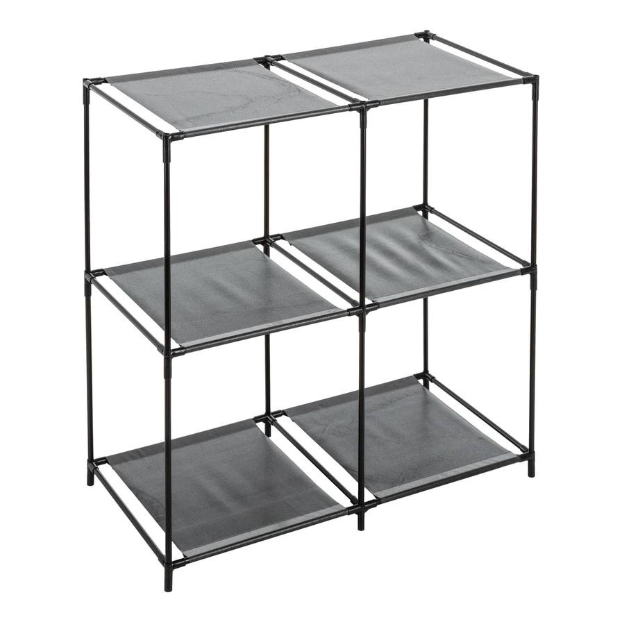 5five Metal 4 Compartment Storage Shelf (68.50 x 34.50 x 70 cm)