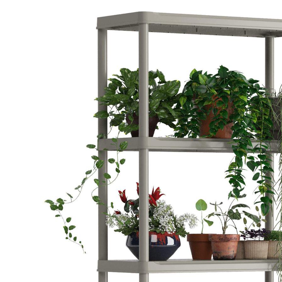 Keter Planet 5-Tier Scaffale Plus Shelf (75 x 32 x 176 cm)