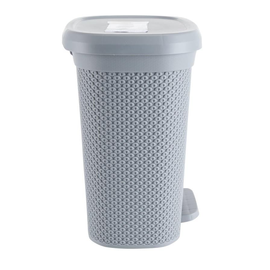 Hobby Life Plastic Diamond Pedal Dustbin (6.5 L, 19.5 x 25 x 30.5 cm)