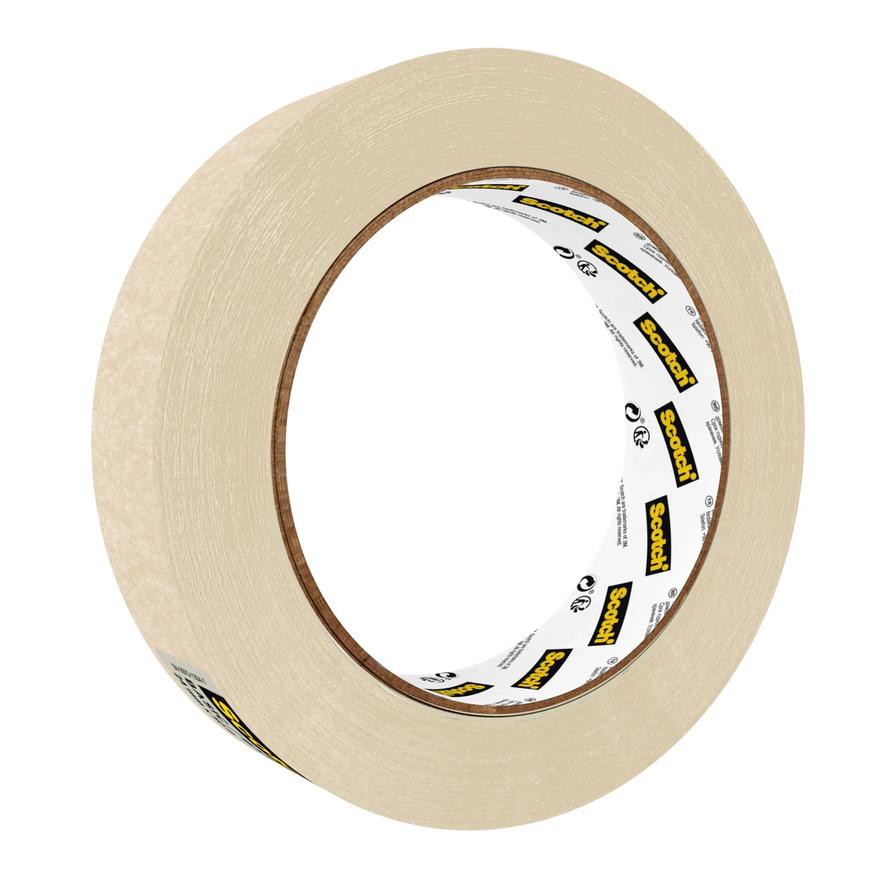 3M Scotch Basic Masking Tape Pack (2.4 x 5000 cm, 3 Pc.)