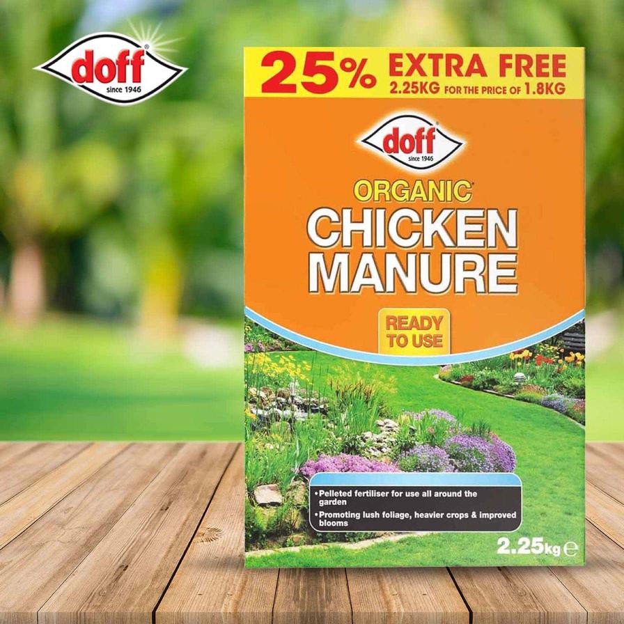 Doff Organic Chicken Manure (2.25 kg)