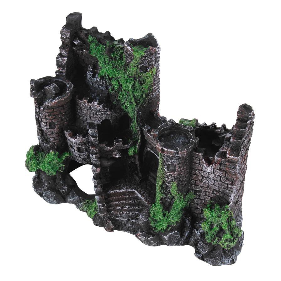 Foshan Artificial Resin Castle Ornament Aquarium Decoration