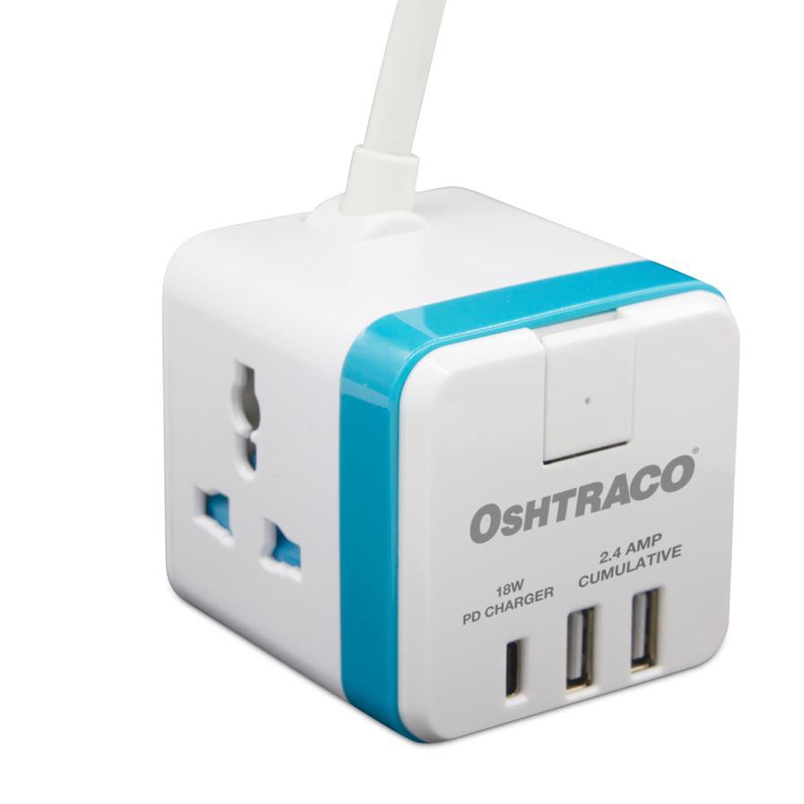 Oshtraco 3-Way Adaptor (18W)