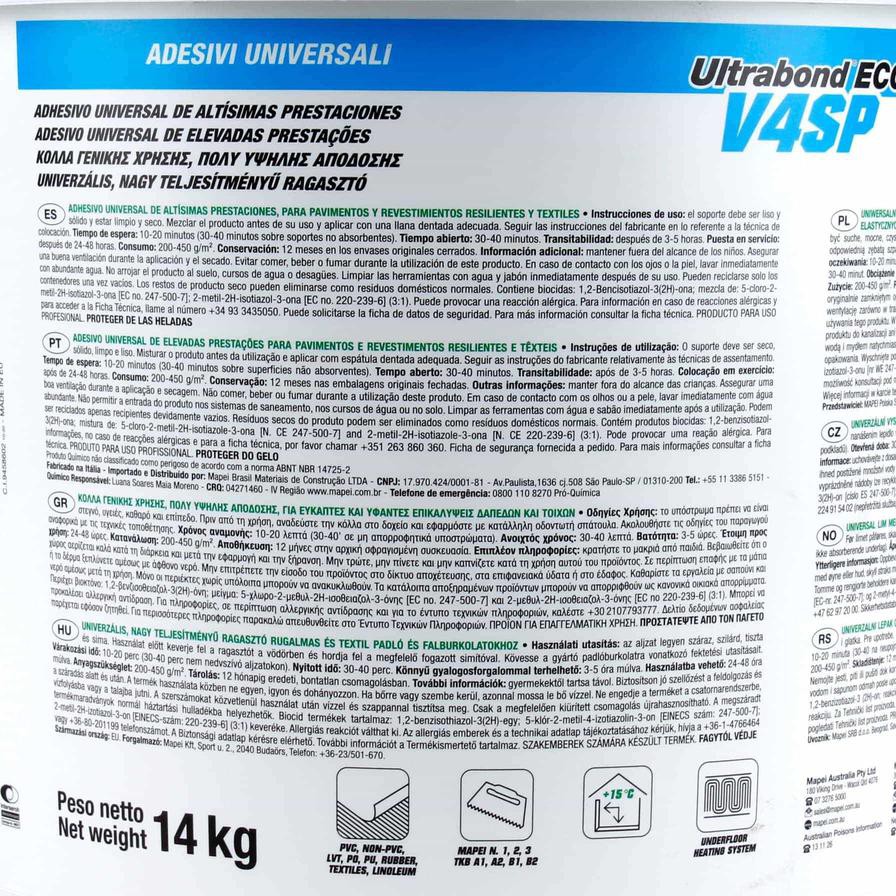 Mapei Ultrabond Eco V4SP Universal Adhesive (16 kg)