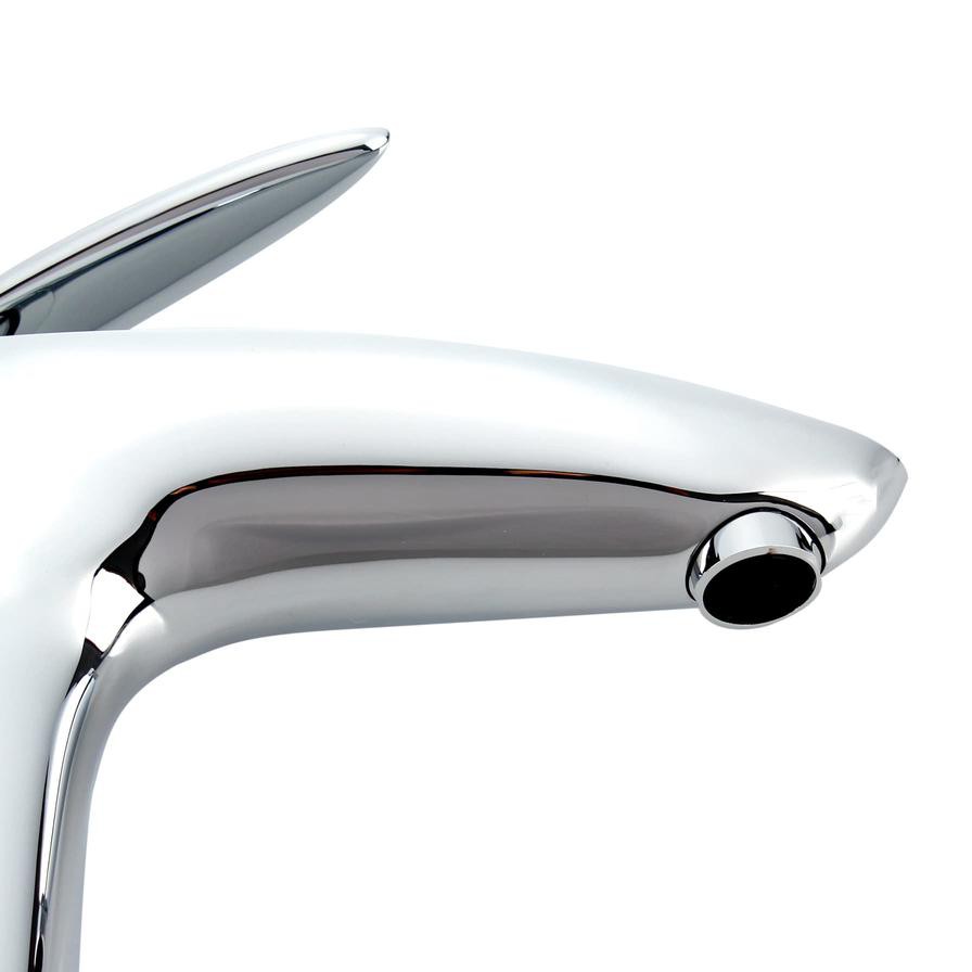 Bold Kiele High Rise Wash Basin Mixer (20 x 6 x 28 cm, Chrome)