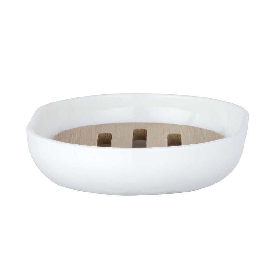 Wenko Posa Soap Dish (12.4 x 9.4 x 2.5 cm, White)