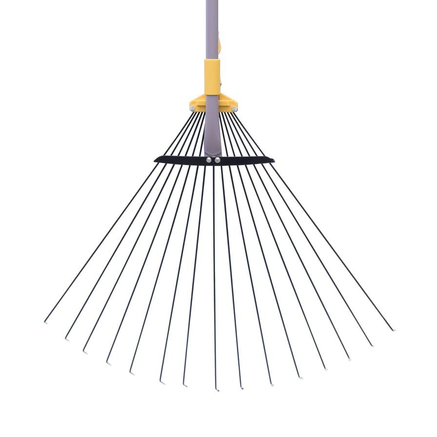 Metal Garden Leaf Rake (1700 x 560 mm)