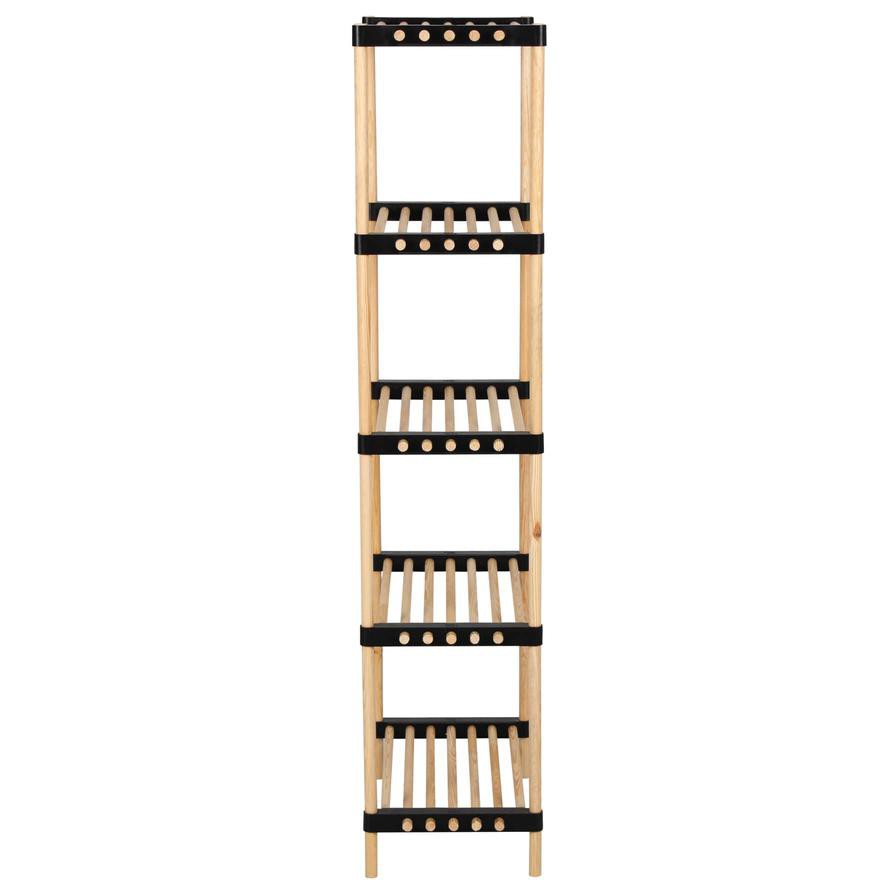 Seowood Bamboo Multi Purpose 5-Tier Modular Rack (28 x 49 x 129.5 cm)