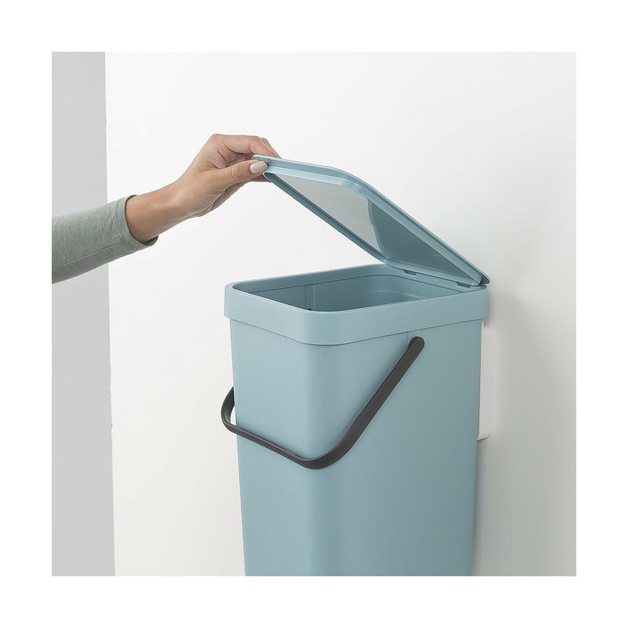 Brabantia Sort&Go Waste Bin (12 L, Green)