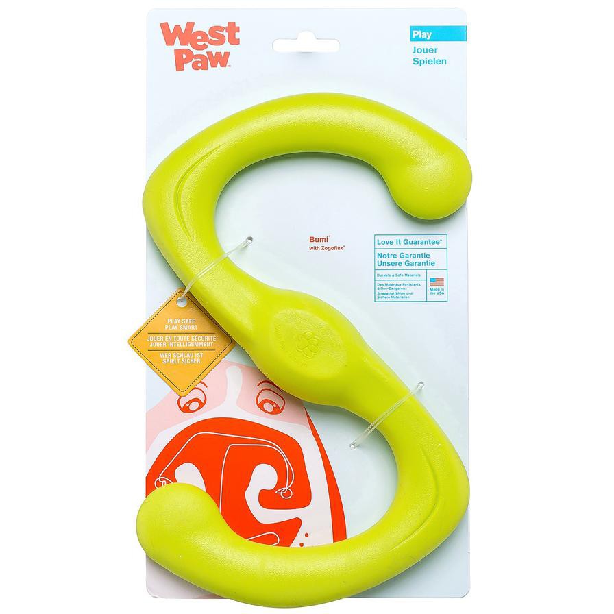 West Paw Bumi Dog Chew Toy (Green, Large)