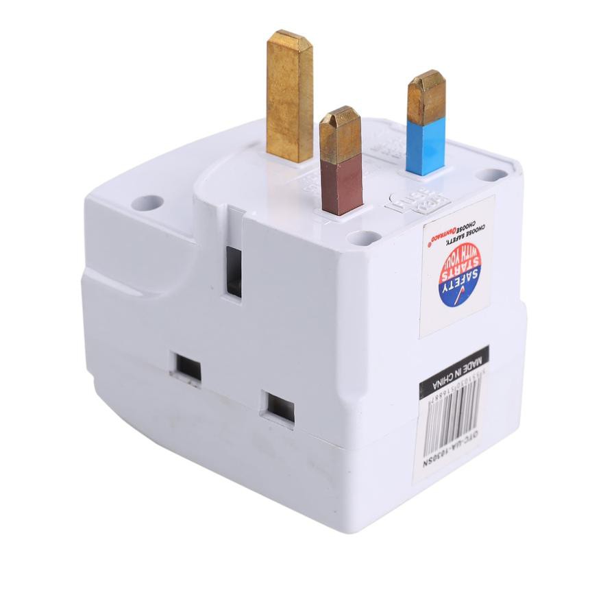 Oshtraco 3-Way Switched Multiway Adaptor