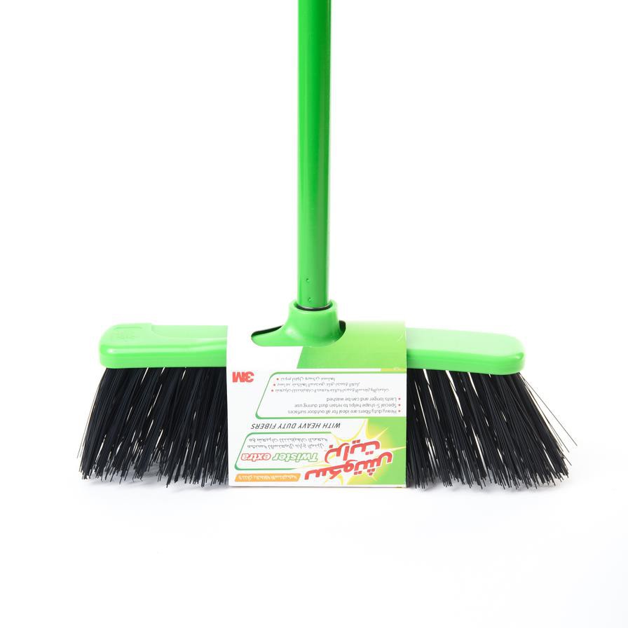 3M Scotch-Brite Twister Fine Outdoor Broom (Green)