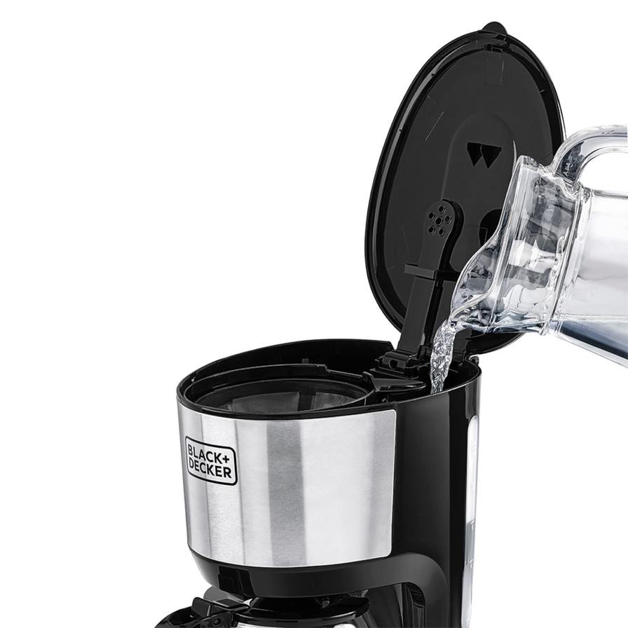 Black+Decker Coffee Maker, DCM750S-B5 (1.25 L)