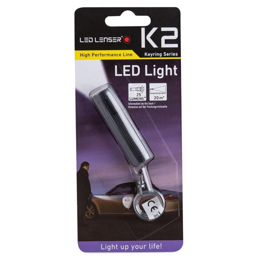 كشاف يدوي K2 LED مع حلقة مفاتيح