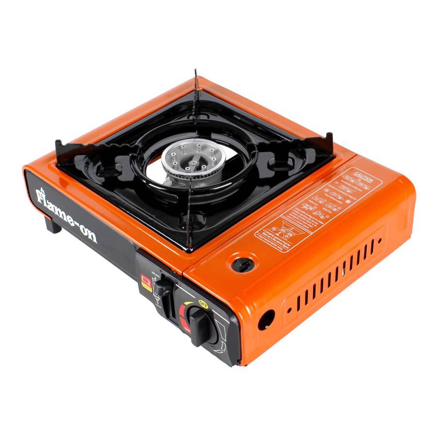 Flame-On Single Burner Foldable Gas Stove