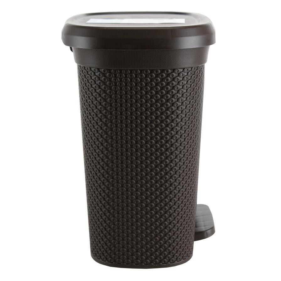 Hobby Life Plastic Diamond Pedal Dustbin (6.5 L, 19.5 x 25 x 30.5 cm)