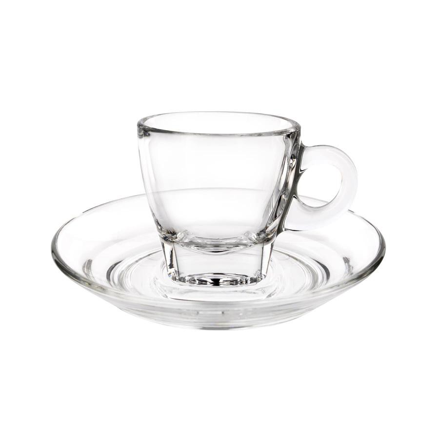 Ocean Caffe Espresso Cup & Saucer Set (6 Pc.)