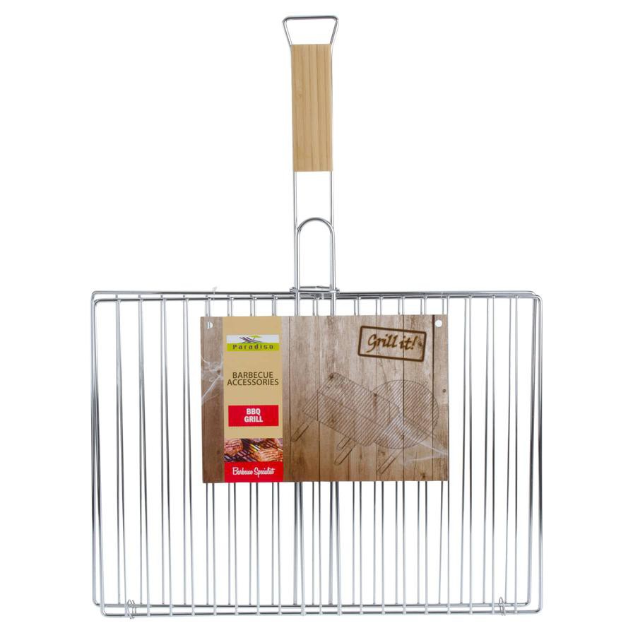 Paradiso Metal Double Rectangular Grill Grid (40 x 29 cm)