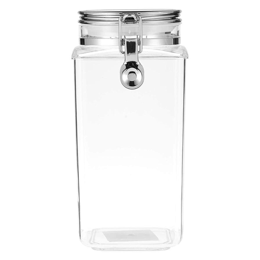 Orchid Square Acrylic Canister (1.9 L)