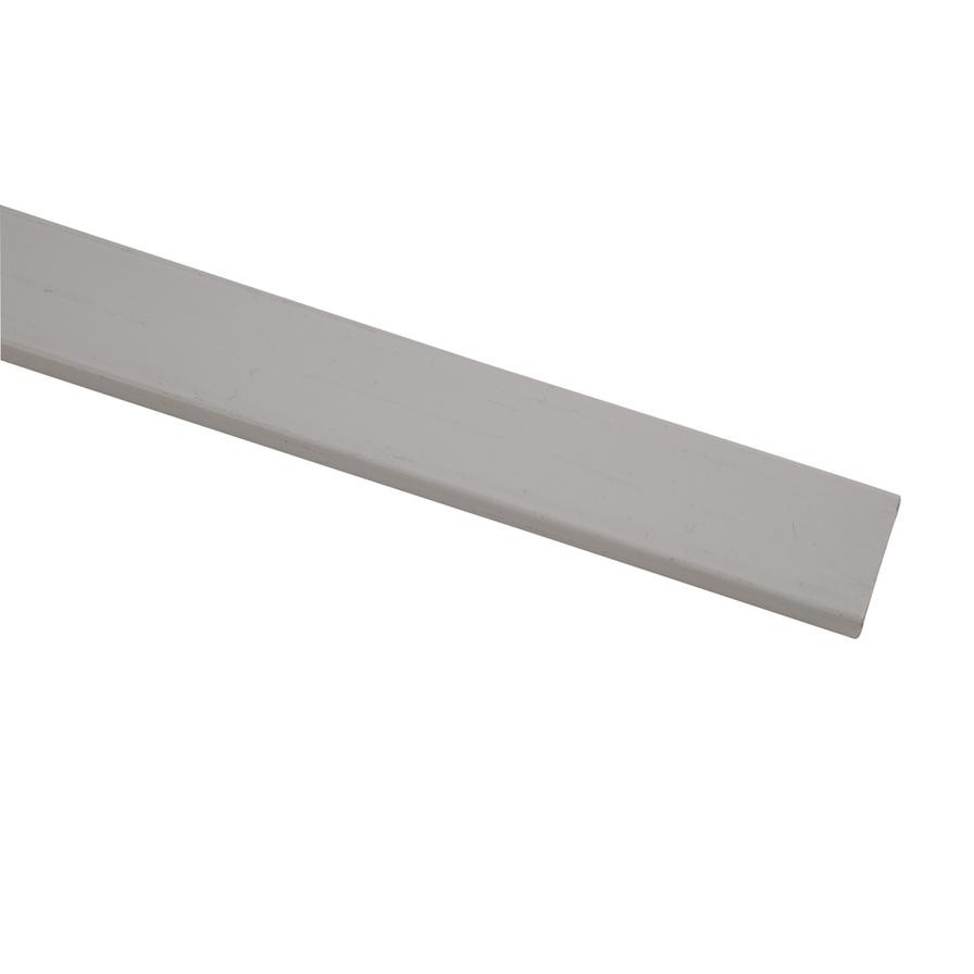 Mkats Self-Adhesive Floor Trunking (25 mm x 2 m, White)