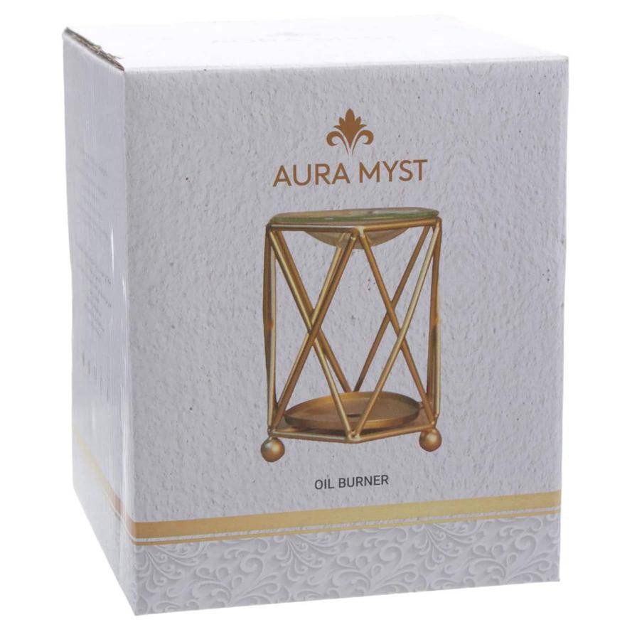 Aura Myst Ceramic Lamp Burner, AM2-112 (12.5 x 12.5 x 15 cm)