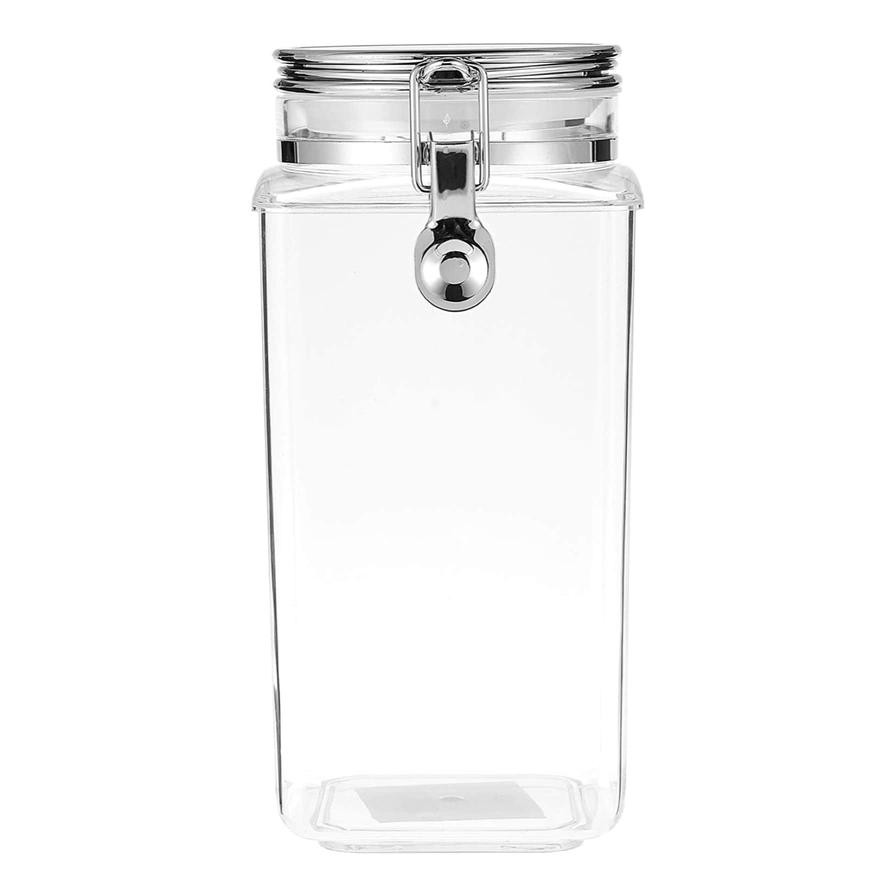 Orchid Square Acrylic Canister (1.5 L)