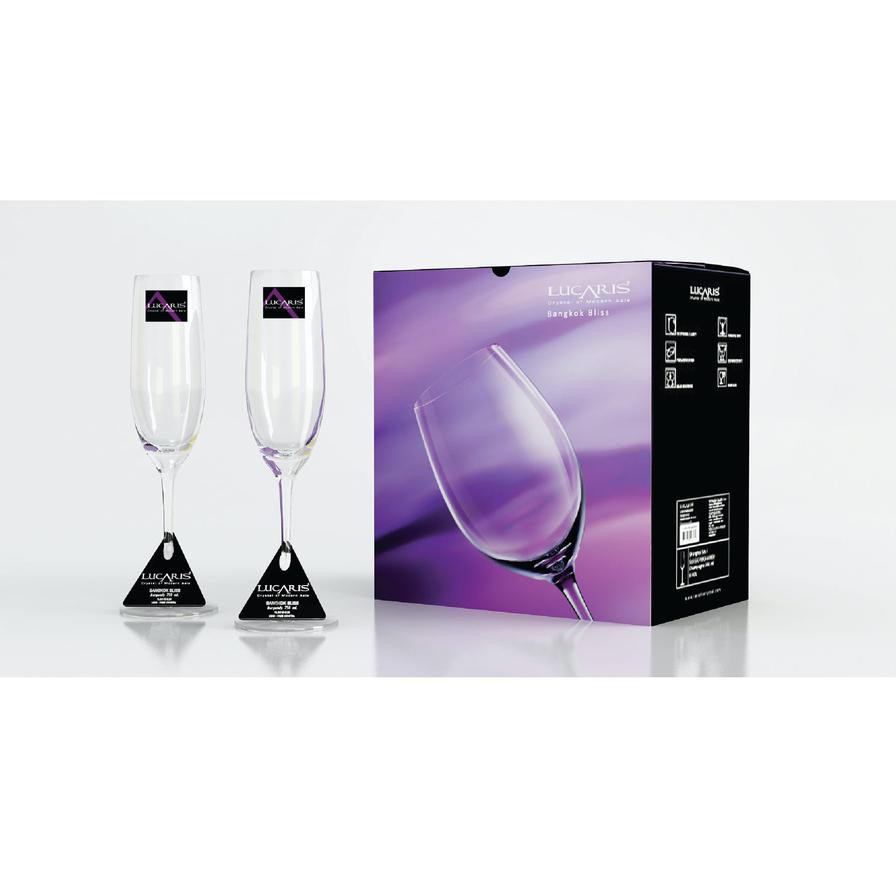 Lucaris Bangkok Bliss Glass Beverage Set (180 ml, 6 pcs)