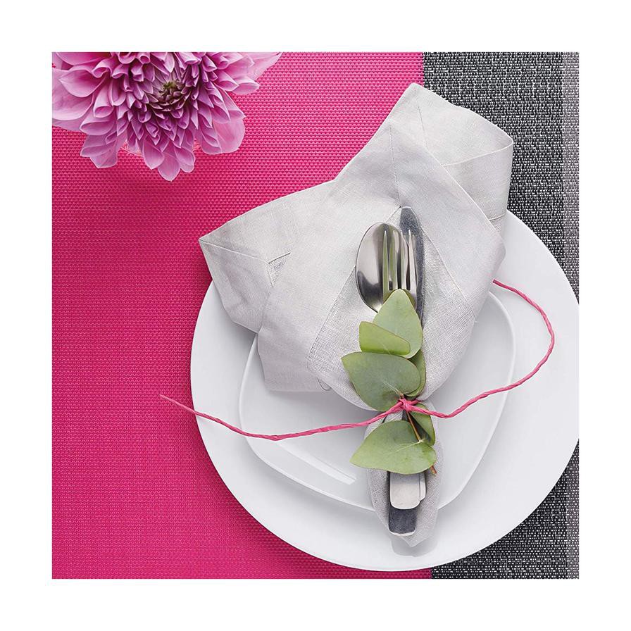 KitchenCraft Woven Placemat (30 x 45 cm, Pink)