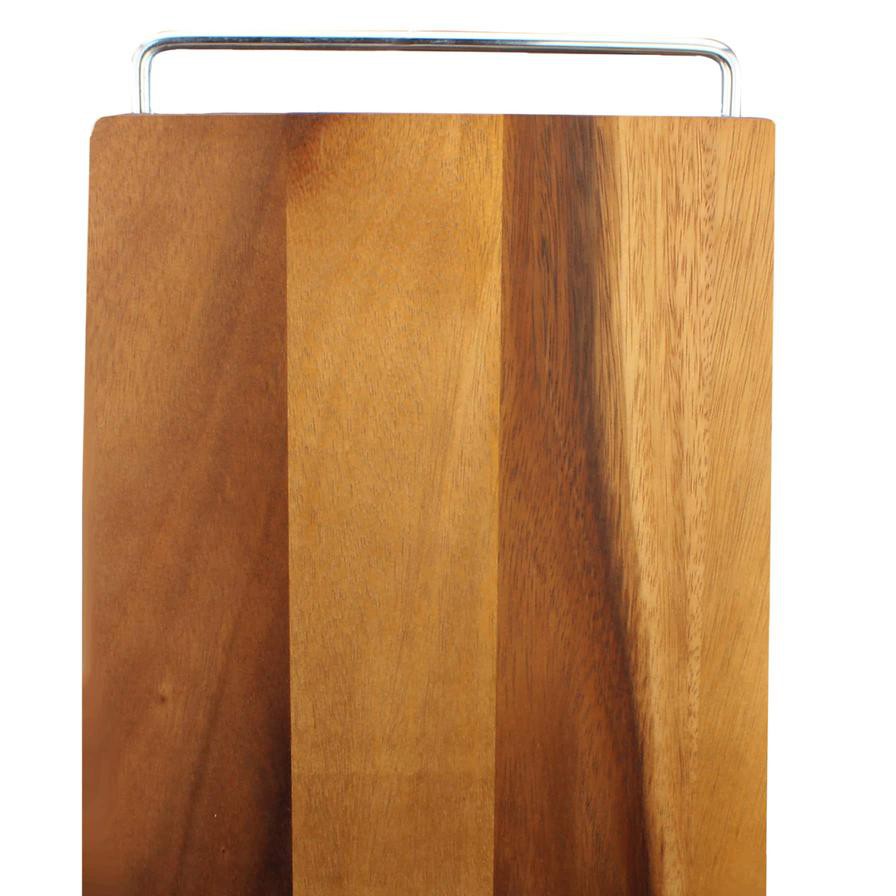 Billi Acacia Wood Cutting Board, ACA-15MF (40.4 x 25.2 x 7.5 cm)