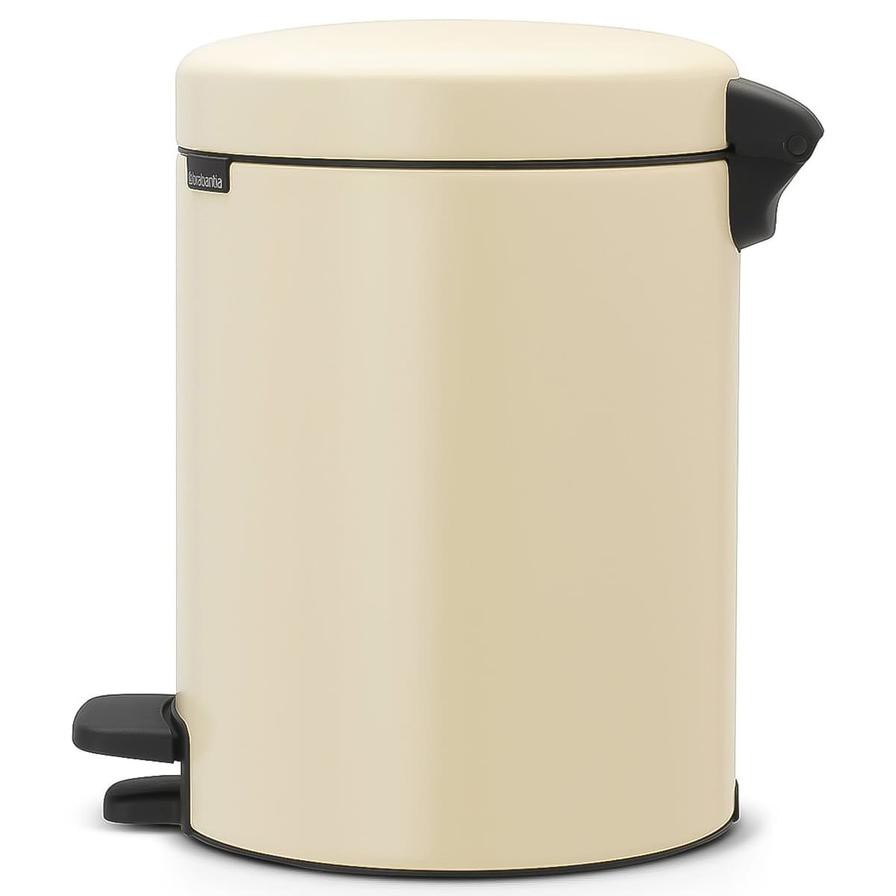 Brabantia NewIcon Pedal Bin  (47 cm, Almond)