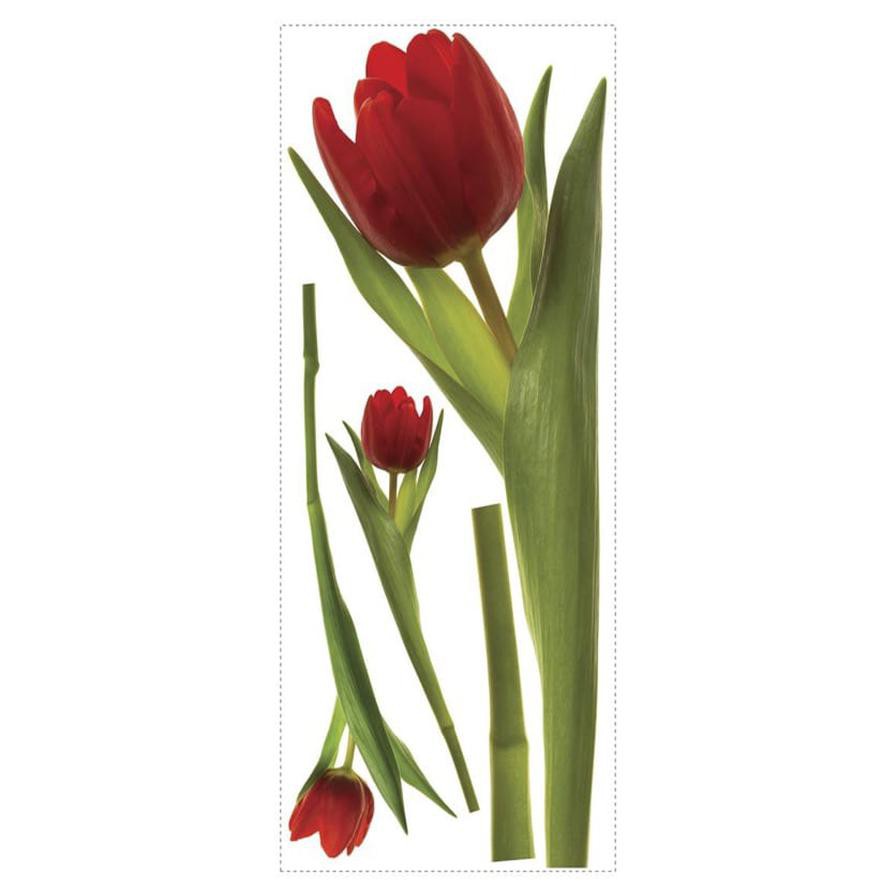 Room Mates Tulips Peel & Stick Wall Decal (6 x 20 inch)