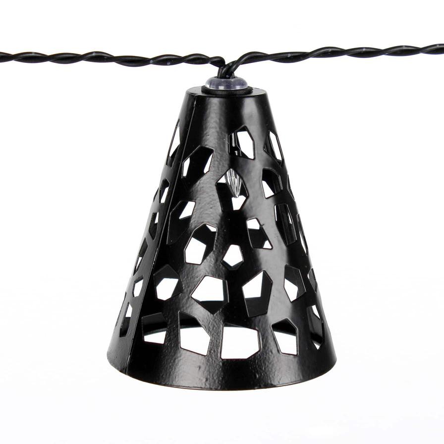 LED Stringed Metal Triangle Lantern (10 W)