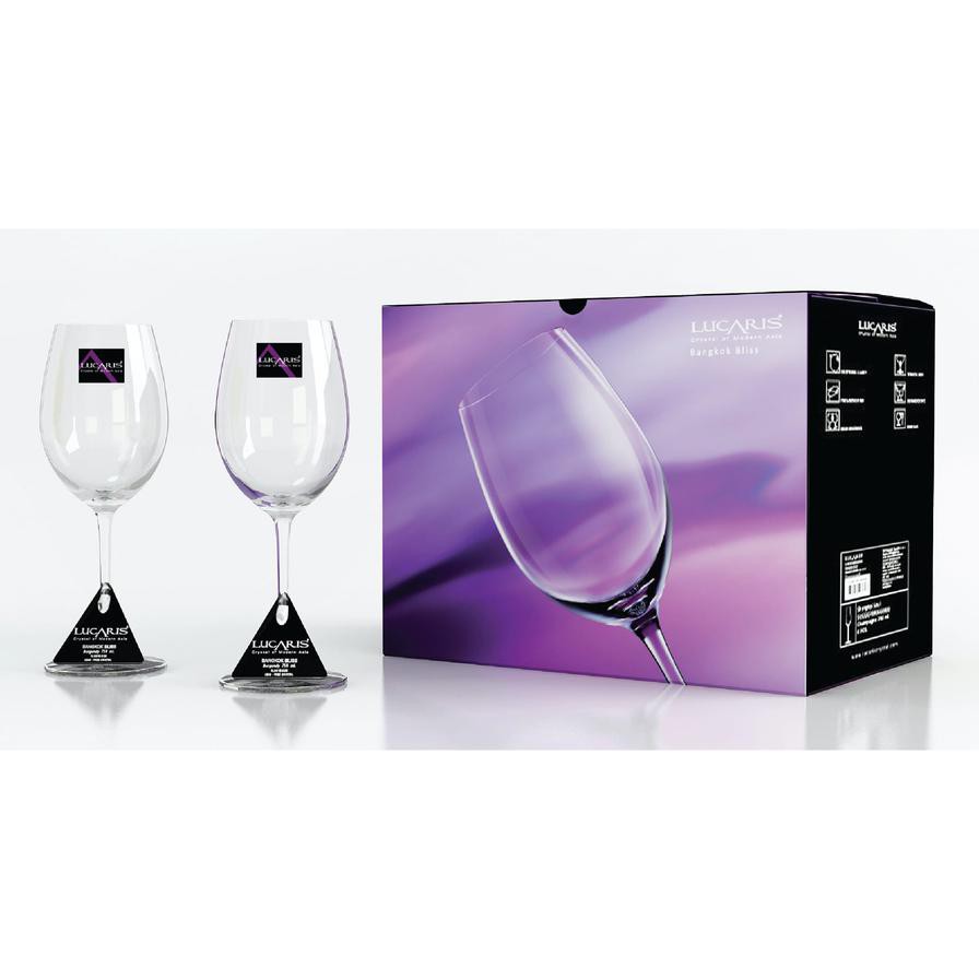 Lucaris Bangkok Bliss Glass Beverage Set  (355 ml, 6 pcs)